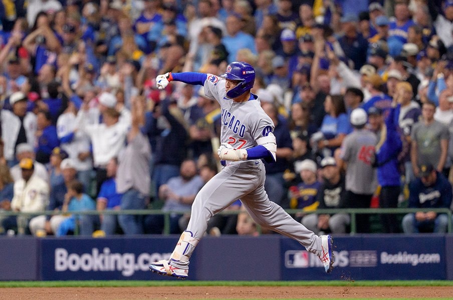 ポストシーズン出場で得た経験と苦み。カブスの日本人コンビが雪辱を誓う。＜Number Web＞ photograph by Getty Images