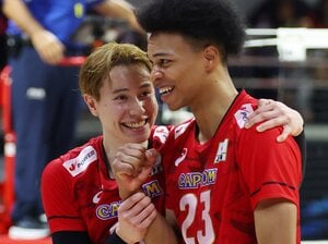 セッター永露もびっくり「トス300本あげて」男子バレー“次世代ミドル”25歳エバデダン・ラリーが“超強気”な理由「戻ってきても、席はないぞ」