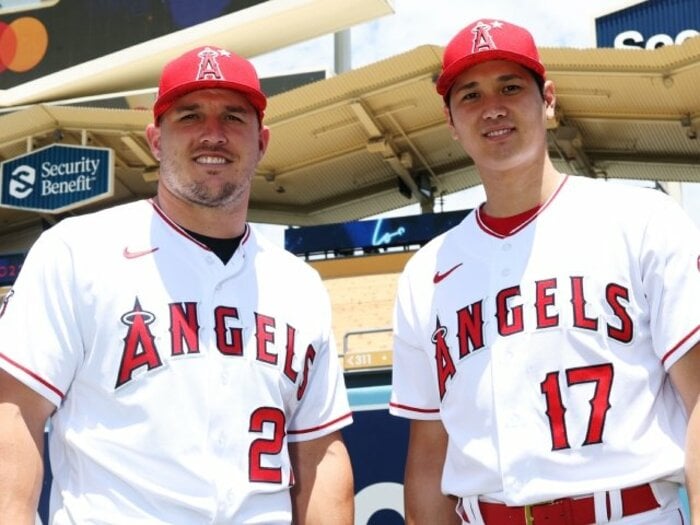 大谷翔平と別れたトラウト“ラジオで語った”本音「ネットでも話出ていたし…」エンゼルスへのトレード要求報道を「完全否定」の意味＜Number Web＞ photograph by Getty Images