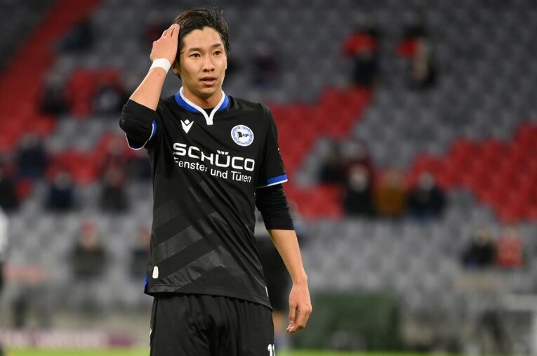 “幻の街”ビーレフェルトで成長を続ける奥川雅也。得点量産の要因と日本代表への想いとは？ ／ photograph by Getty Images