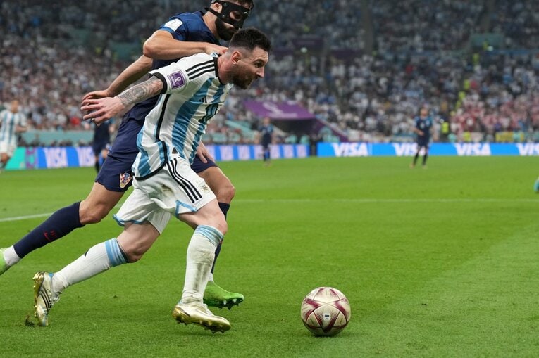 メッシがグバルディオルを“子ども扱い”したスーパーアシスト（全27枚）　©Kaoru Watanabe/JMPA