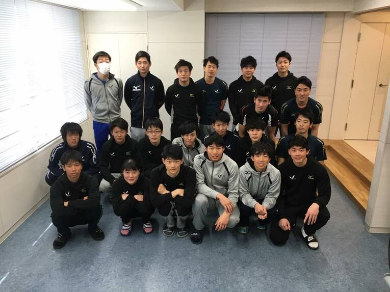 2017年に明大スキー部に入部した／明治大学体育会スキー部提供