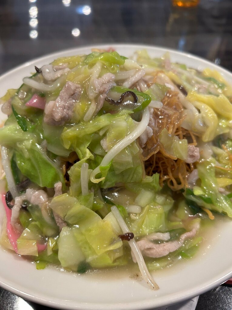 長崎の老舗「賓来軒」で味わった皿うどん