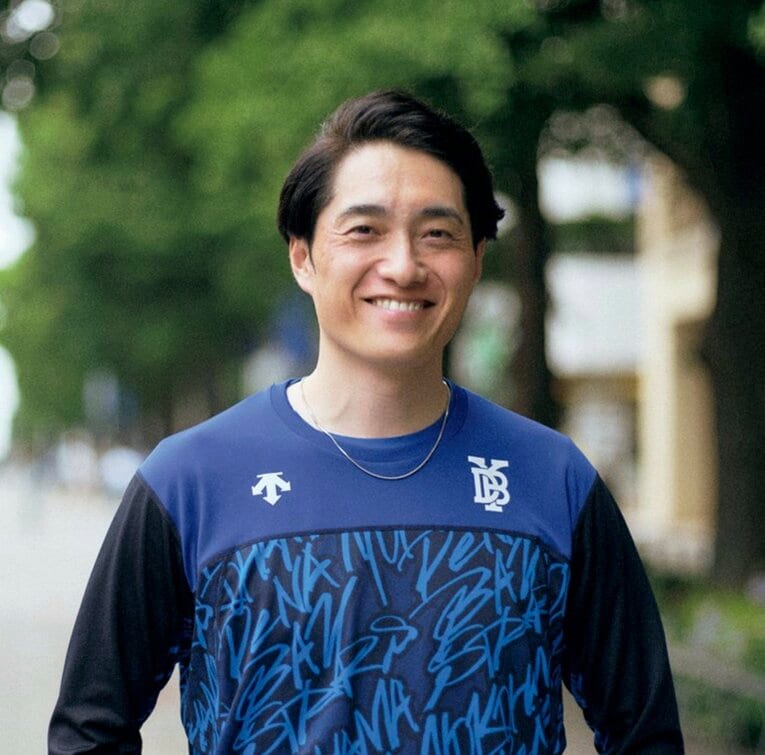 松本啓二朗（まつもと・けいじろう）／千葉経大付高、早大を経て横浜入団1年目に球団38年ぶりの新人開幕戦スタメン。新日鐵住金かずさマジックで現役を引退　©Yuki Suenaga