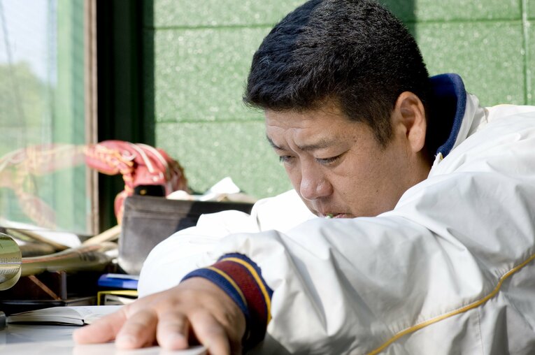 大阪桐蔭・西谷浩一監督（2013年）　©︎Miki Fukano