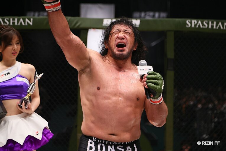 相撲界を懲戒解雇からRIZINへ…貴賢神がデビュー戦完敗でも見せた可能性とは？ 対戦した元警察官ファイターが絶賛した「凄い素質」(38)