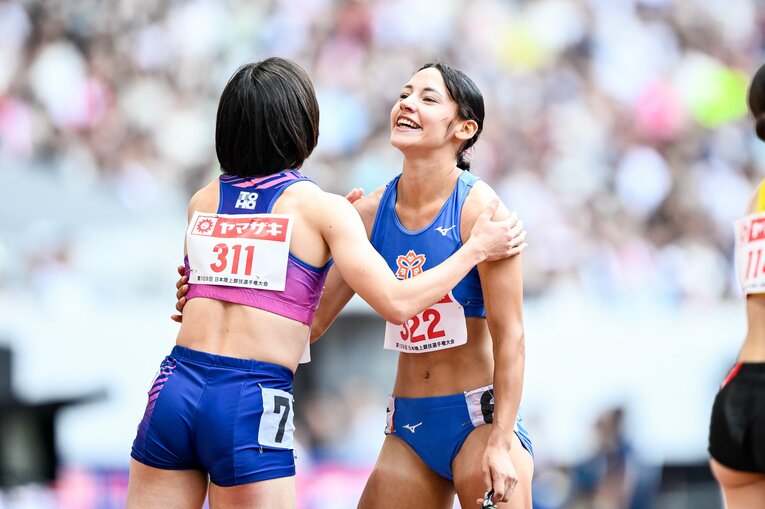 アジア選手権王者であり、昨年の日本選手権優勝者でもある松本はまさかの4位に終わった　©Yuki Suenaga