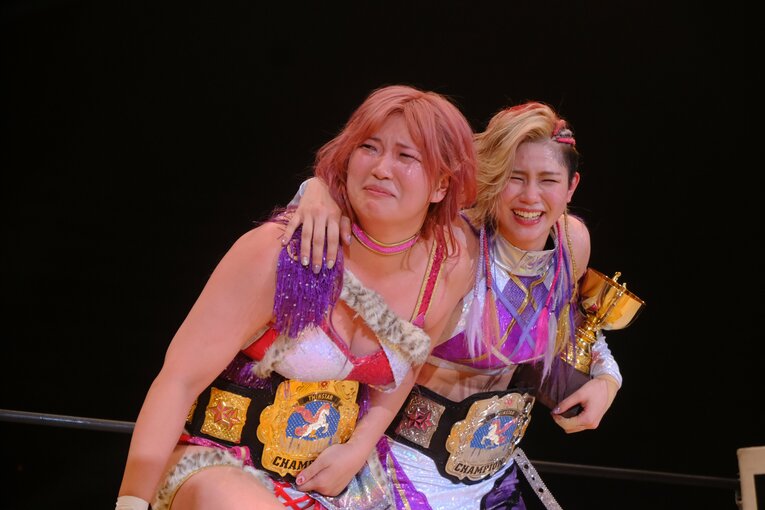 マリーゴールドの人気女子レスラー・後藤智香　©Norihiro Hashimoto