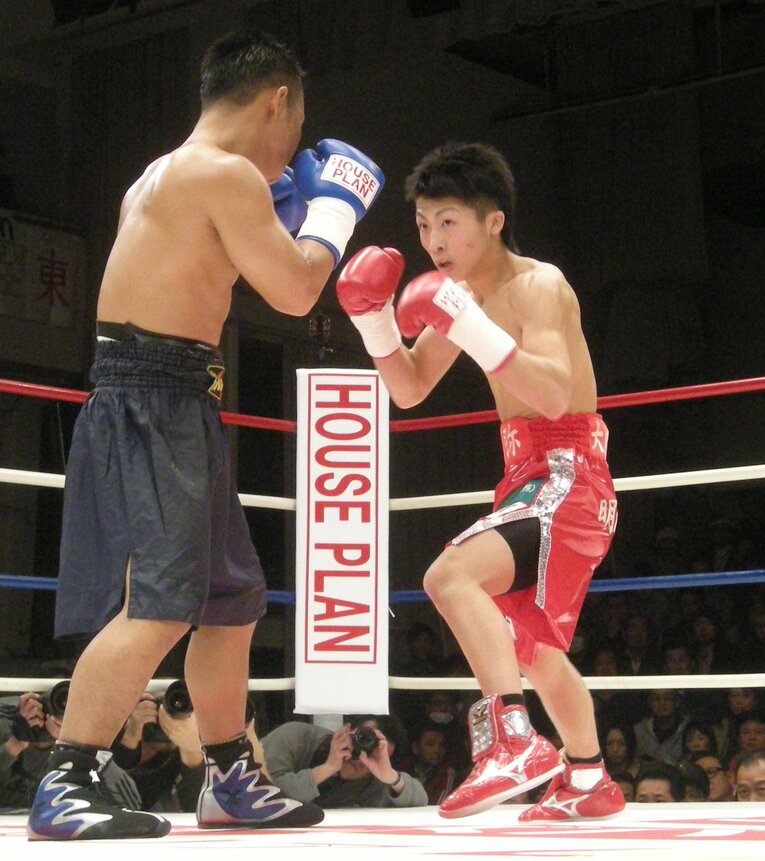 2013年1月の井上尚弥　©JIJI PRESS