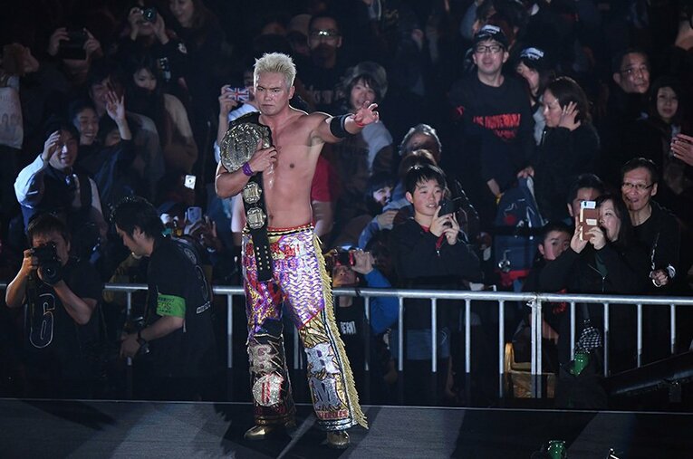 新たな「オカダ・カズチカ像」をファンに見せつけることはできたのか……。IWGP王者としての試練は続く。 ／ photograph by Essei Hara