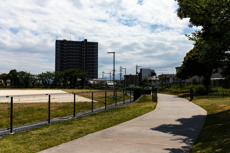 これがきっと高崎競馬場の第4コーナーじゃないか……