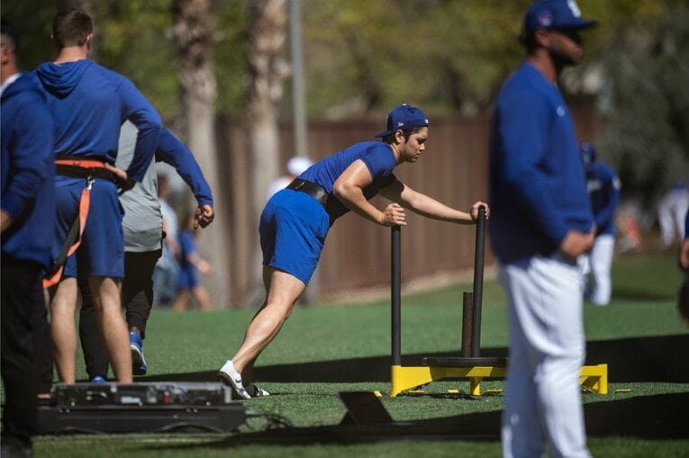 【こうして鍛えられている「翔平さんの肉体美」】全11枚中の8枚目　©Nanae Suzuki