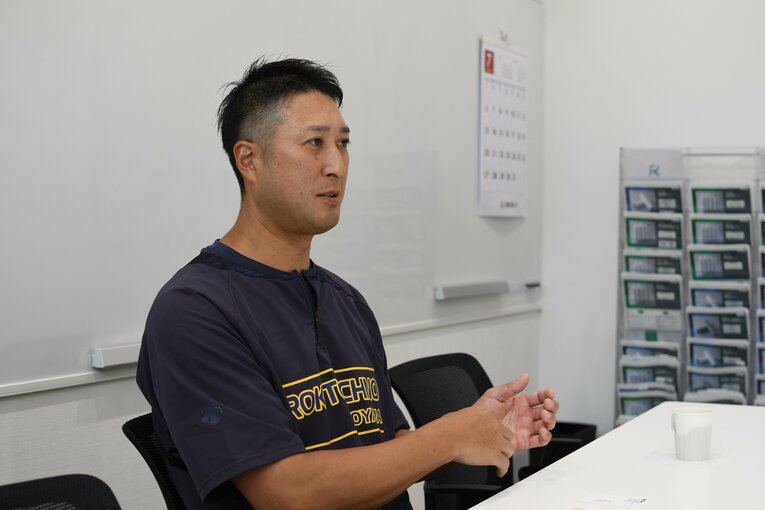 インタビューに答える現在の藤田太陽氏　©NumberWeb