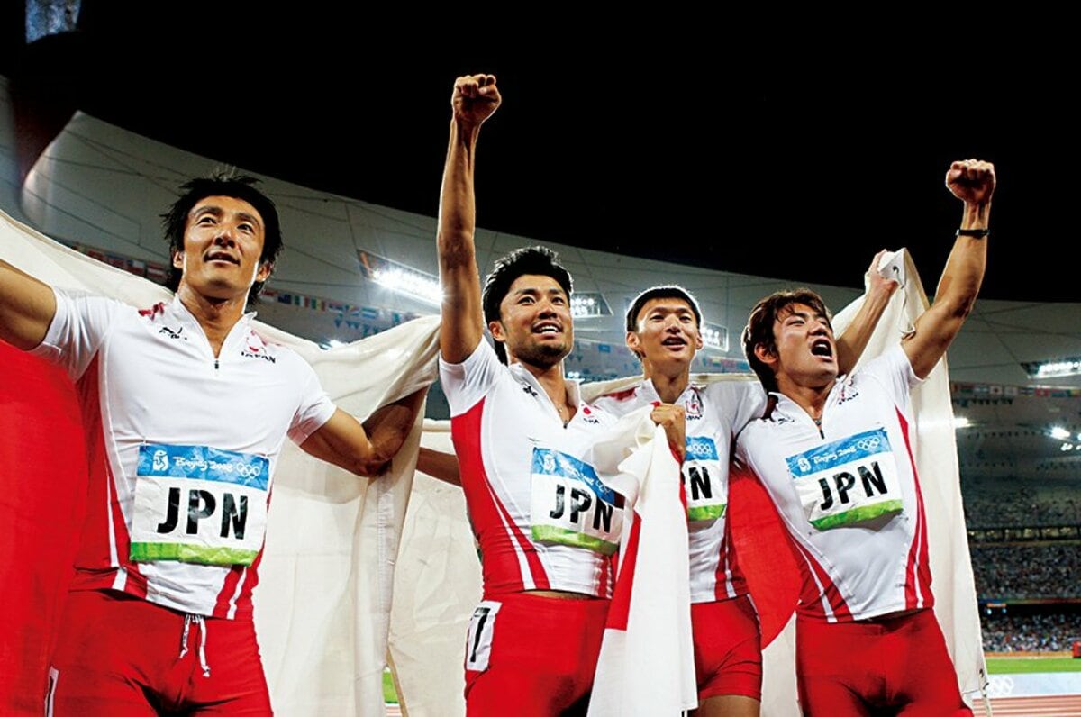 北京からリオに繋がったバトン。朝原宣治と山縣亮太が語る4×100