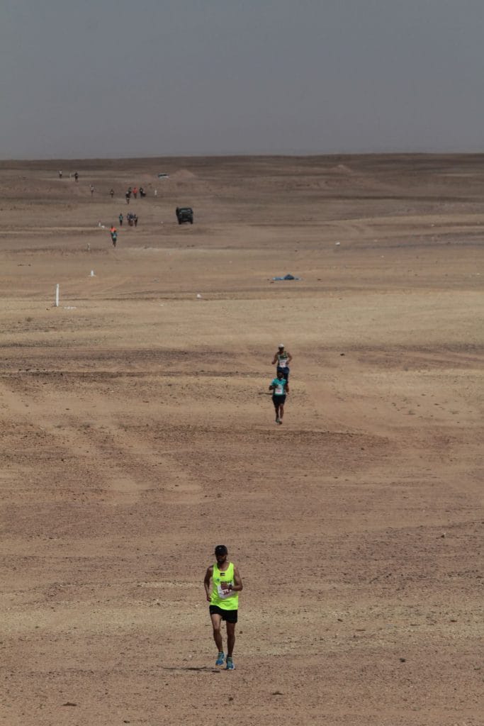 「サハラ・マラソン」の一コマ　※著者が参加した大会時のものとは異なります（以下同） ©SaharaMarathon