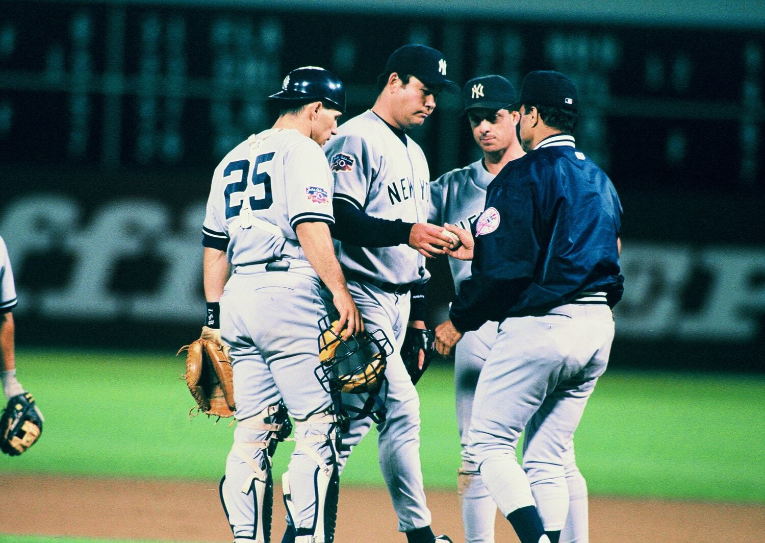 ヤンキース時代の伊良部　©Koji Asakura