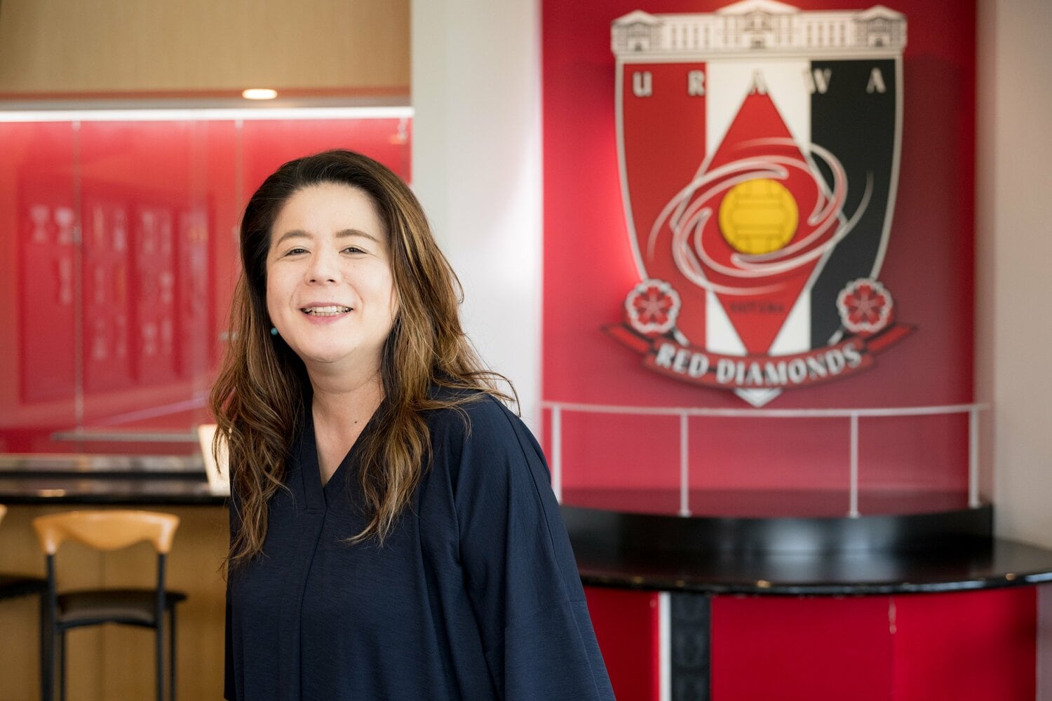 村瀬さんはサッカークラブの仕事に「性別は関係ない」と語る　©Miki Fukano