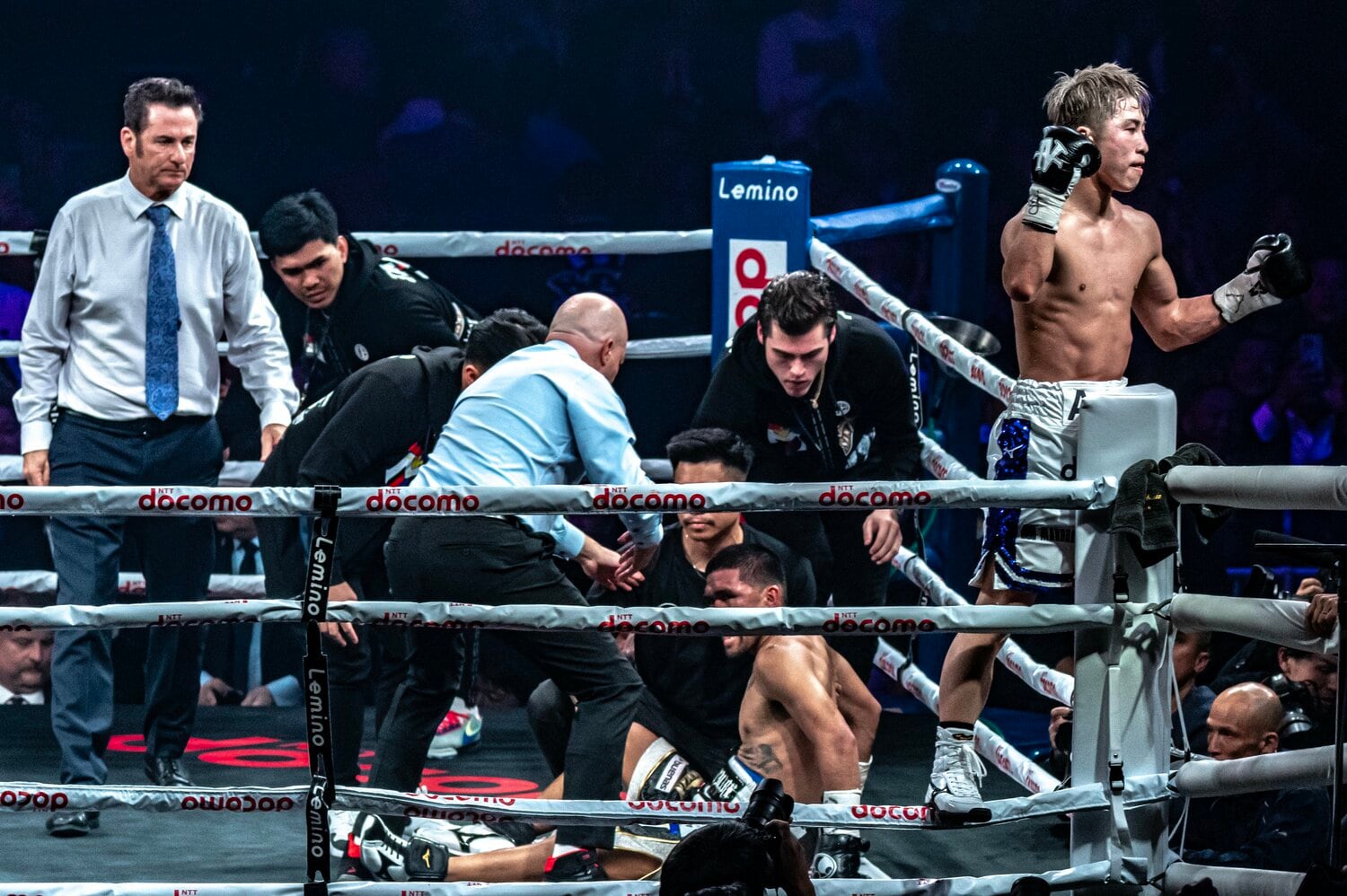 2023年12月26日、マーロン・タパレス戦　©︎Takuya Sugiyama