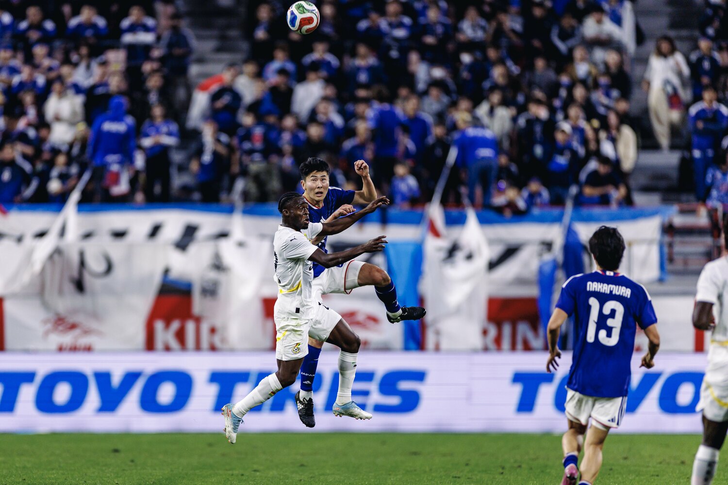 鈴木淳之介はガーナ戦も好守を見せた　©Kiichi Matsumoto