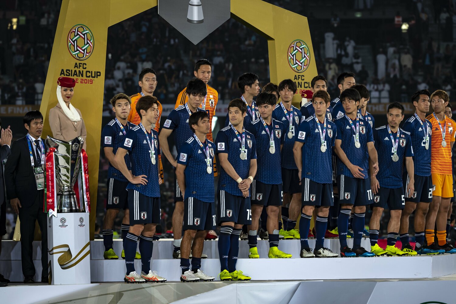 2019年のアジア杯で日本は準優勝した　©Takuya Sugiyama