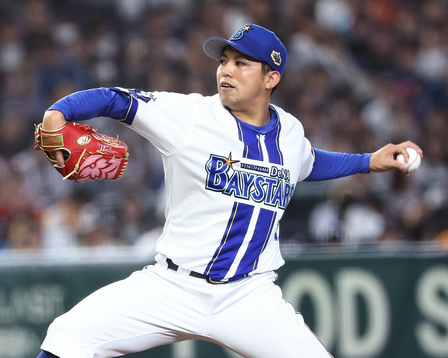 DeNAエースの東克樹 ©JIJI PRESS