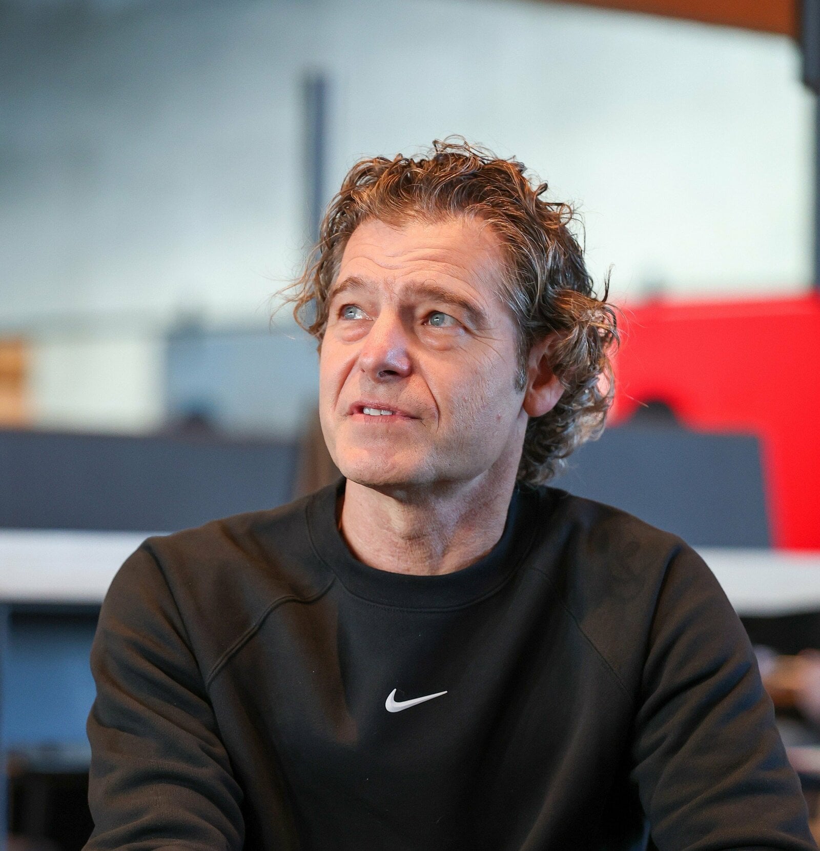 アンプリファイの開発担当ドナヒュー氏 photograph by NIKE