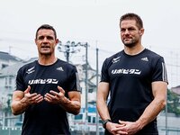 オールブラックスと日本のラグビー少年少女が夢の交流！“レジェンド”が楕円球を通して伝えた「エンジョイすること」の大切さ。