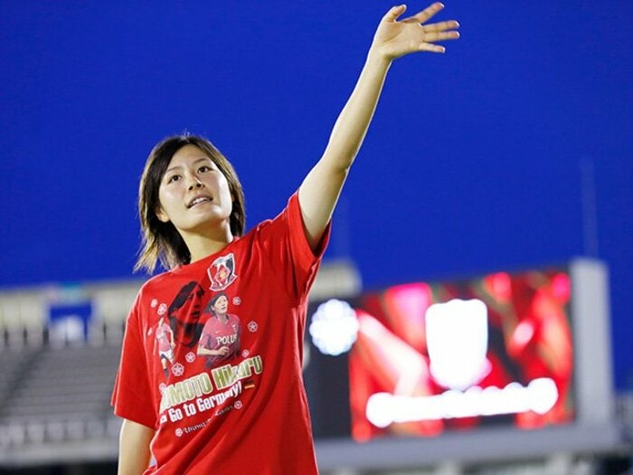 なでしこ猶本光、ドイツ移籍の覚悟。尊敬する安藤梢からの教えを胸に。＜Number Web＞ photograph by Naoki Morita/AFLO SPORT