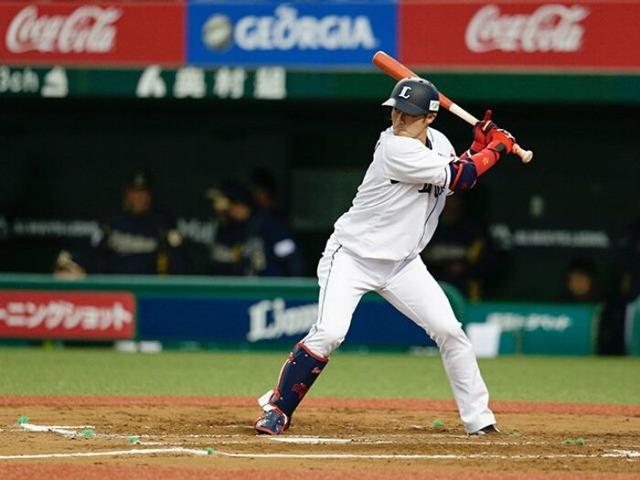 西武には、やはり鬼崎裕司が必要だ。その左眼は常に前だけを見ている。＜Number Web＞ photograph by Matsumoto Kiichi
