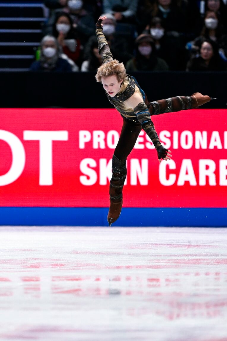 GPファイナルで圧巻の優勝を果たしたイリア・マリニン　©Asami Enomoto