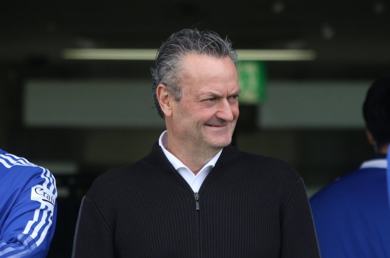 新潟を率いて2シーズン目を迎えるアルベルト監督　©Takahito Ando