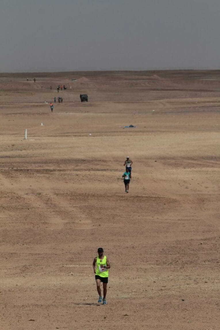 「サハラ・マラソン」の一コマ　※著者が参加した大会時のものとは異なります（以下同） ©SaharaMarathon