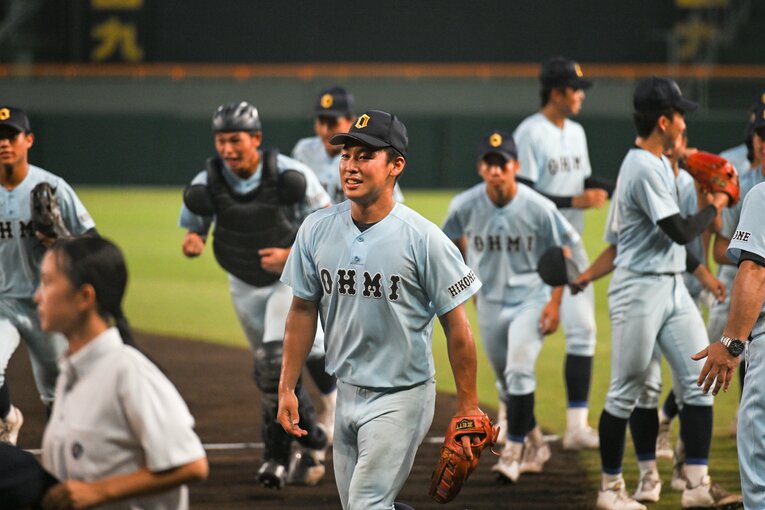 2022年夏の山田の完投は1試合のみだった　©Nanae Suzuki