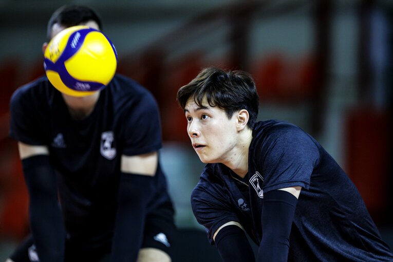パドヴァ練習風景（2022年）©︎Kiichi Matsumoto