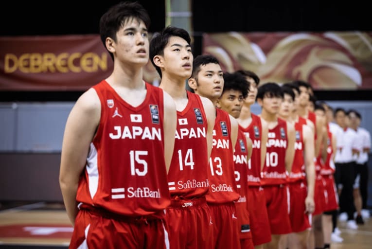U19日本代表　©︎nextgenhoops