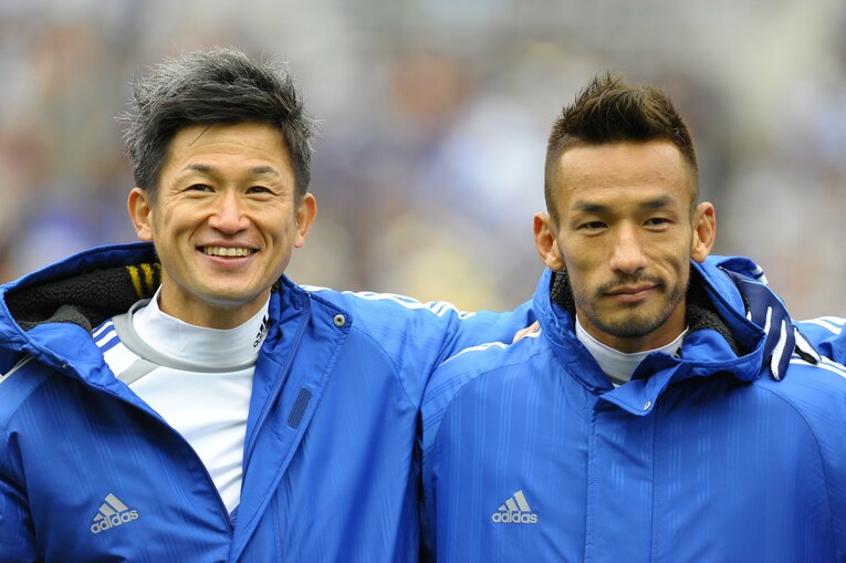 2012年、松田直樹メモリアルゲームにも出場　©Toshiya Kondo