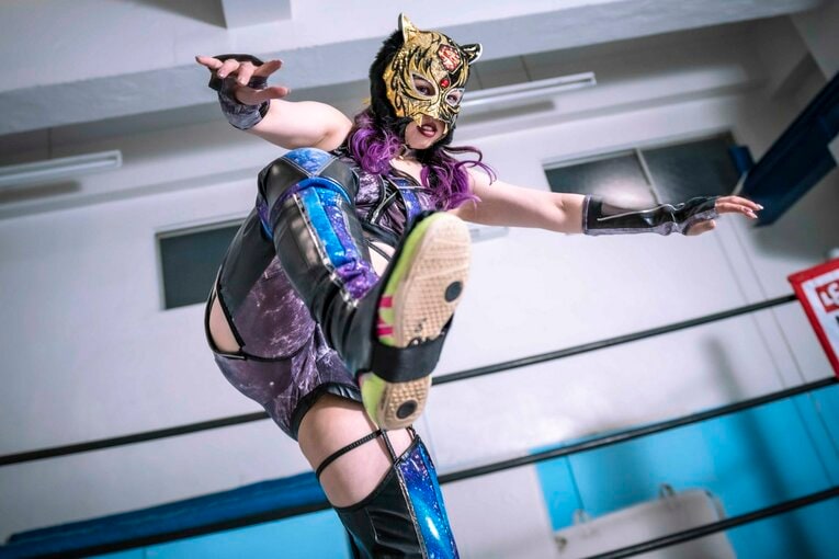 「アンチの存在も面白さ」大人になったスターライト・キッドが語るヒールの充実感と“マスクウーマンの野望”《新成人特別グラビア》(30)