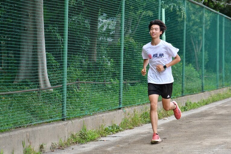 現在、桐朋高3年生の吉澤登吾は800ｍのU20日本選手権の王者だ　©Hideki Sugiyama