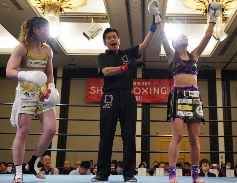 現在はプロキックボクサーに転身し、7戦全勝中　©本人提供