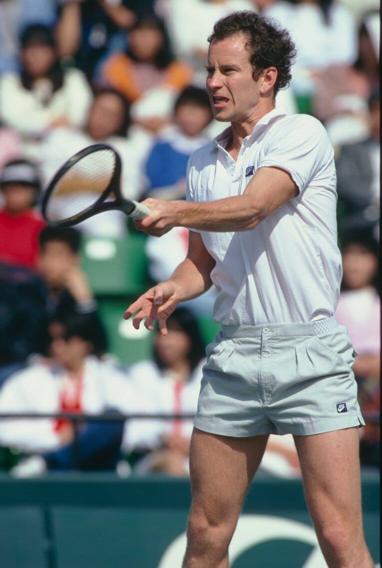 現役時代のマッケンロー　©Kazuhito Yamada