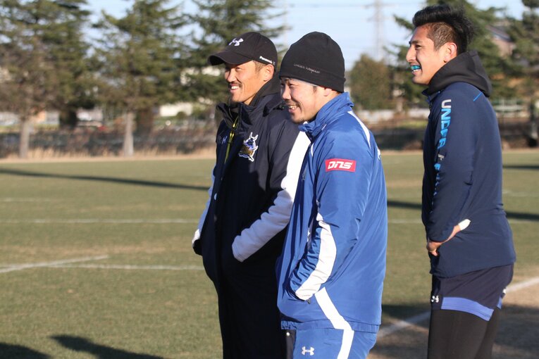 パナソニックのコーチ時代（2015年2月）©︎Nobuhiko Otomo