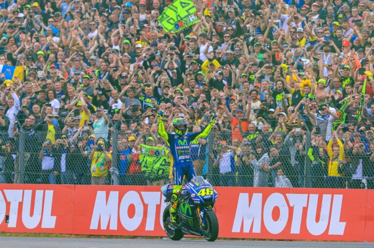 2017年のオランダGPは、MotoGPでロッシが優勝した最後のレースとなった　©Satoshi Endo