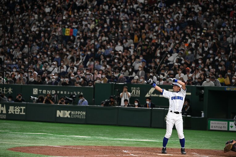 打席に立つイチロー　©Naoya Sanuki