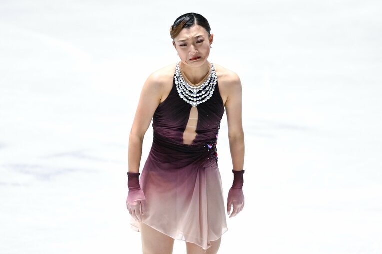 自身最後の全日本選手権で圧巻の演技を見せた坂本花織【スワイプするとそのほかの写真もご覧になれます】　©Asami Enomoto