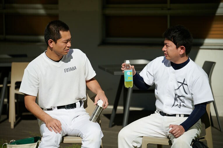 近日公開予定の「炭酸飲料でも『マッチ』ならスポーツドリンクに含まれると思っている野球部員」 ©Ichisei Hiramatsu