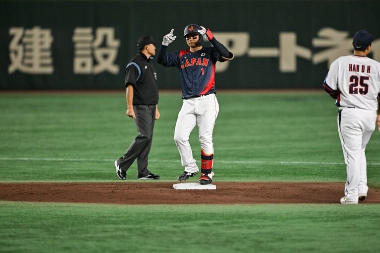 勝負強さが売りの森下翔太（阪神）　©️Nanae Suzuki