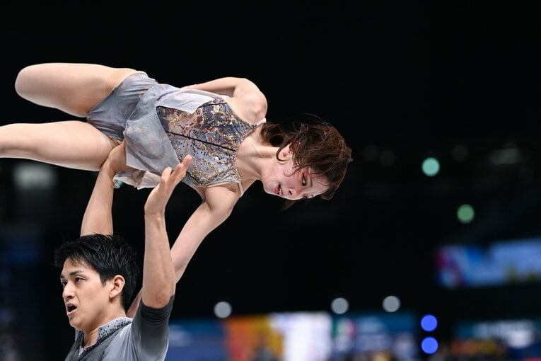 りくりゅうがGPファイナルで見せた美しい演技　©Asami Enomoto