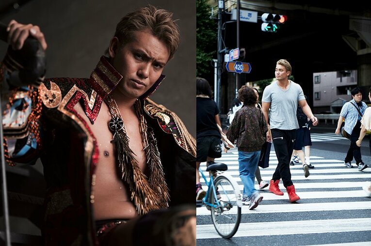 新日本プロレス特集 オカダ・カズチカ インタビュー（Number882号 2015.07） ／ photograph by Tadashi Shirasawa