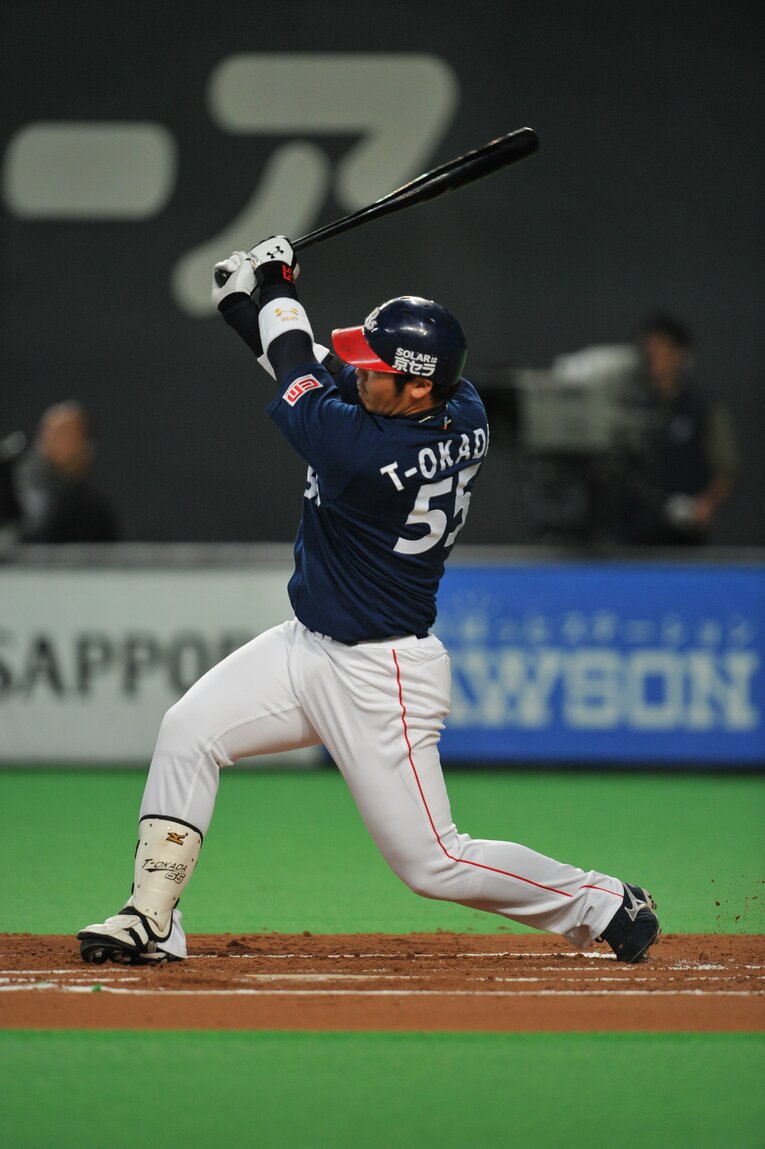 長年にわたってオリックスを支えたT-岡田（2010年撮影）　©Hideki Sugiyama