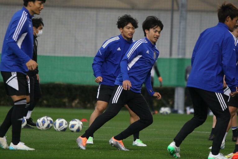 日本代表練習風景　©︎Takahito Ando